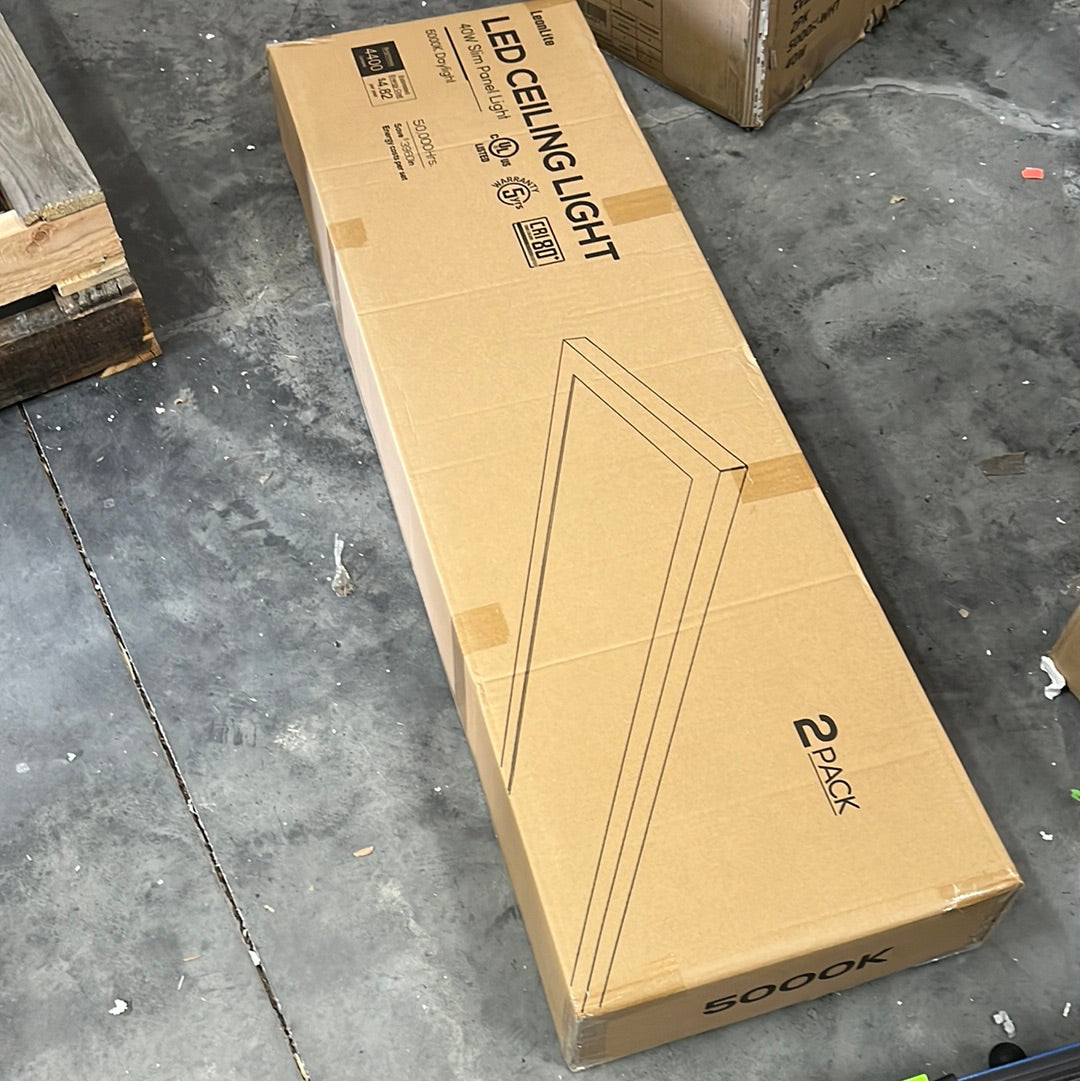 Flat panel led light 2 pack Quality Liquidation Sales