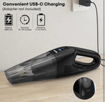 Handheld Vacuum Cordless Portable 10KPa - Wireless Lightweight Strong Suction