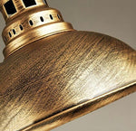 Industrial Barn Pendant Light Ceiling Light with Dome Metal Shade Bronze/Brass