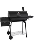 BBQ Charcoal Grill Royal Gourmet CC1830S 30" and Offset Smoker, Outdoor Camping