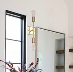 Vanity Light Double Sconce Light,Linear Wall Lamp