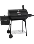 BBQ Charcoal Grill Royal Gourmet CC1830S 30" and Offset Smoker, Outdoor Camping