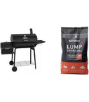 BBQ Charcoal Grill Royal Gourmet CC1830S 30" and Offset Smoker, Outdoor Camping