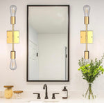 Vanity Light Double Sconce Light,Linear Wall Lamp