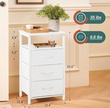 Yoobure Night Stand with Charging Station