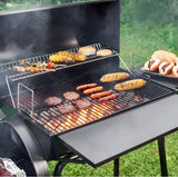 BBQ Charcoal Grill Royal Gourmet CC1830S 30" and Offset Smoker, Outdoor Camping