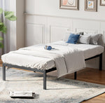 OLIXIS Metal Twin Bed Frame