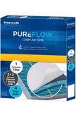 Pure flow air filter