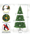 Hykolity 7.5 ft Prelit Artificial Christmas Tree