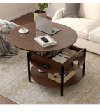 Round Lift Top Coffee Table