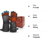 Heated Gloves for Men Women Rechargeable Battery