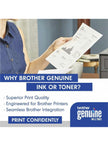 Brother Genuine High-Yield Black Toner Cartridge