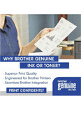 Brother Genuine High-Yield Black Toner Cartridge