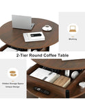 Round Lift Top Coffee Table