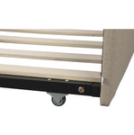 DHAEY Queen Size Upholstered Platform Bed Frame