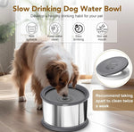 UPSKY 6.5L Dog Water Bowl,1.6 Gallon Super Large Capacity No Spill Dog Water Bowl