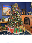 Hykolity 7.5 ft Prelit Artificial Christmas Tree