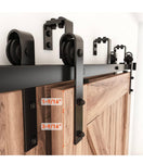 Barn door hardware kit