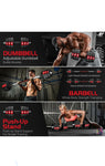Leadnova adjustible weight set