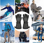 Heated Gloves for Men Women Rechargeable Battery