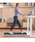 Walk pad treadmill