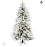 Snowy Pine Artificial Christmas Tree