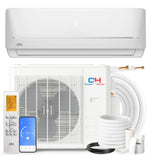 Cooper & Hunter MIA Series, Mini Split Air Conditioner and Heater, 9,000 BTU, 115V, 21.5 SEER2, Wall Mount Ductless Inverter System, With Installation kit