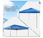 PHI VILLA Outdoor Pop up Canopy