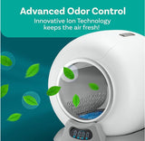 Self Cleaning Litter Box, Automatic Cat Litter Box Self Cleaning for Multiple Cats