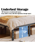 14in High Heavy Duty California King Bed