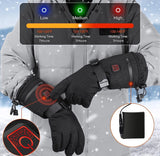 Heated Gloves for Men Women Rechargeable Battery