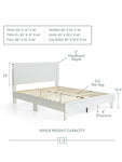 Edenbrook Delta Twin Bed Frame