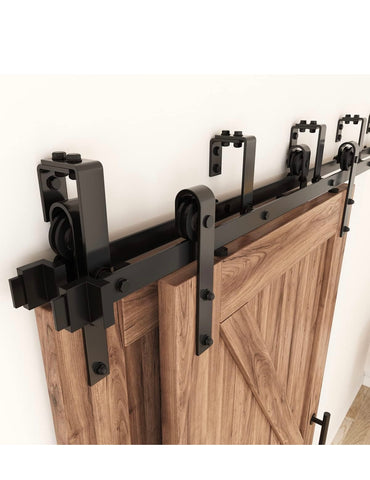 Barn door hardware kit