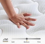 SECRETLAND Full Mattress, 10 Inch Hybrid Memory Foam