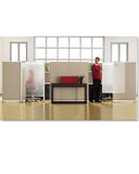 Quartet workstation privacy screen