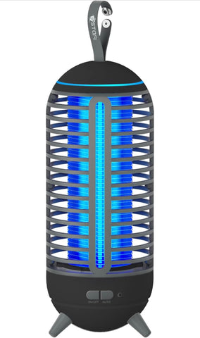 stafi Bug Zapper Outdoor Wireless Mosquito Zapper Indoor Portable Camping Bug Zapper 2500mAh Electric Trap Ideal for Fly Traps (Black)