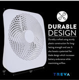 Treva 10-Inch Portable Fan