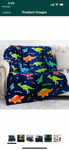 Glow in The Dark Dino Blanket