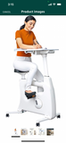 FLEXISPOT Exercise Bike Desk