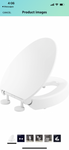 Quiet-Close Elongated Toilet Seat