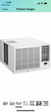 LG 18,000 BTU Window Air Conditioner with Supplemental Heat, Cools 1,000 Sq.Ft. (25'x40' Room Size), Electronic Controls Remote, 2 Cooling, Heating & Fan Speeds, Slide In-Out Chassis, 230/208V, White