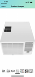 LG 18,000 BTU Window Air Conditioner with Supplemental Heat, Cools 1,000 Sq.Ft. (25'x40' Room Size), Electronic Controls Remote, 2 Cooling, Heating & Fan Speeds, Slide In-Out Chassis, 230/208V, White