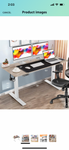 Farexon 55 x 24 Inch Electric Standing Desk Adjustable Height