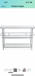 Studio Designs Home Portico Bar In Chrome with Clear Glass, 52",