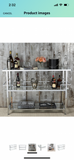 Studio Designs Home Portico Bar In Chrome with Clear Glass, 52",