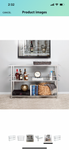 Studio Designs Home Portico Bar In Chrome with Clear Glass, 52",