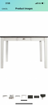 Picket House Furnishings Jamison Two Tone Dining Table with Storage