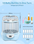 Baby bottle sterilizer and dryer