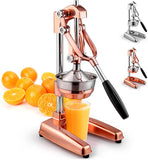 Professional citrus juicer - rose gold