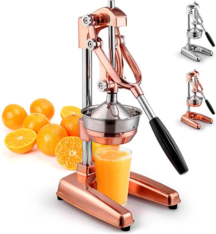 Professional citrus juicer - rose gold